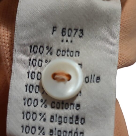 LACOSTE Golf Polo Tee shirt pullover Vintage Washed collar short sleeve Shirt - Picture 3 of 3